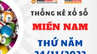 Thống kê XSMN 24/11/2022 – Thống kê KQXS Miền Nam ngày 24/11/2022