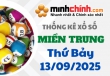 Thống kê XSMT 13/09/2025 – Thống kê KQXS Miền Trung ngày 13/09/2025